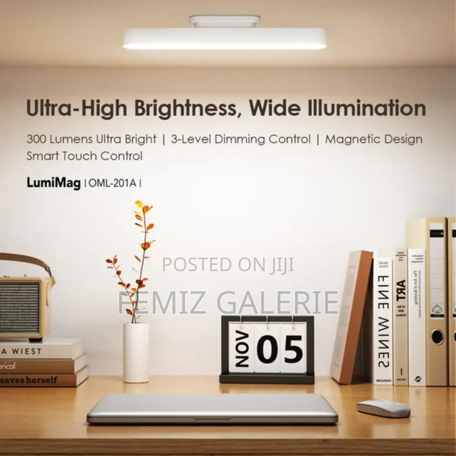 Oraimo Glowmagnetic Lumimag 5w 300 Lumens Magnetic Light 2pcs
