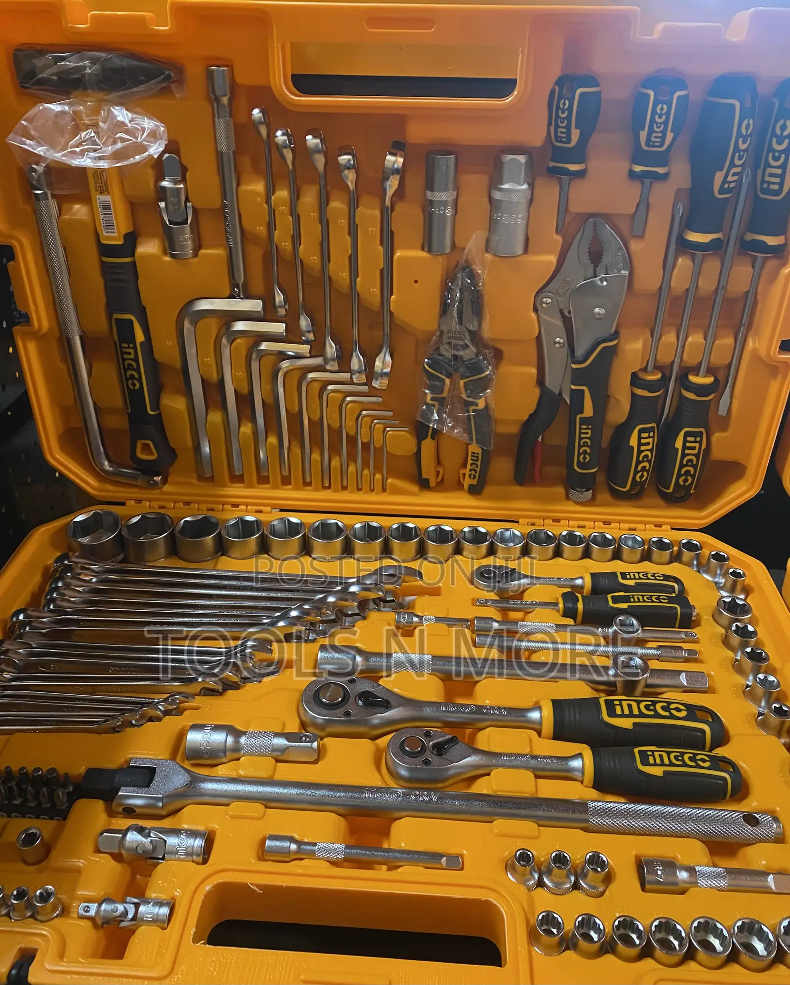 Ingco 142pecs Combination Tool Set