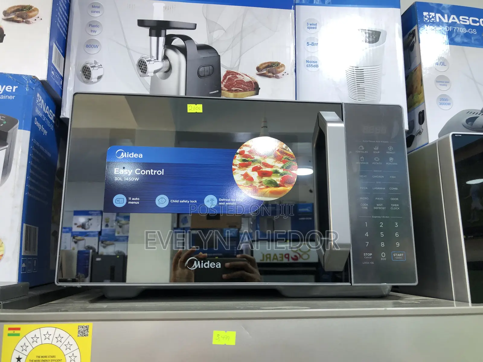 Brand New Digital Midea Microwave Oven and Grill Available