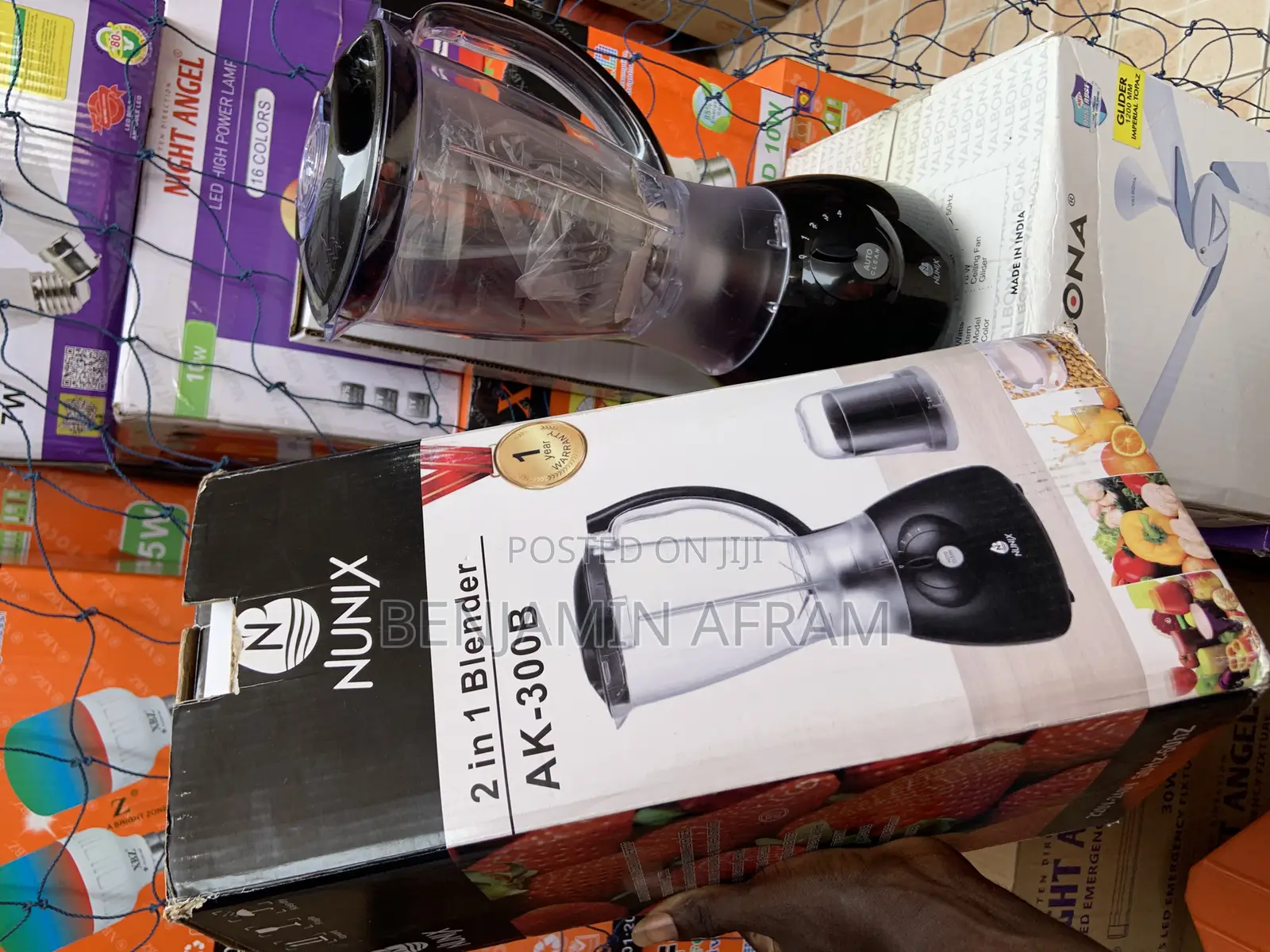 Electric Blender and Grinder 2 in 1