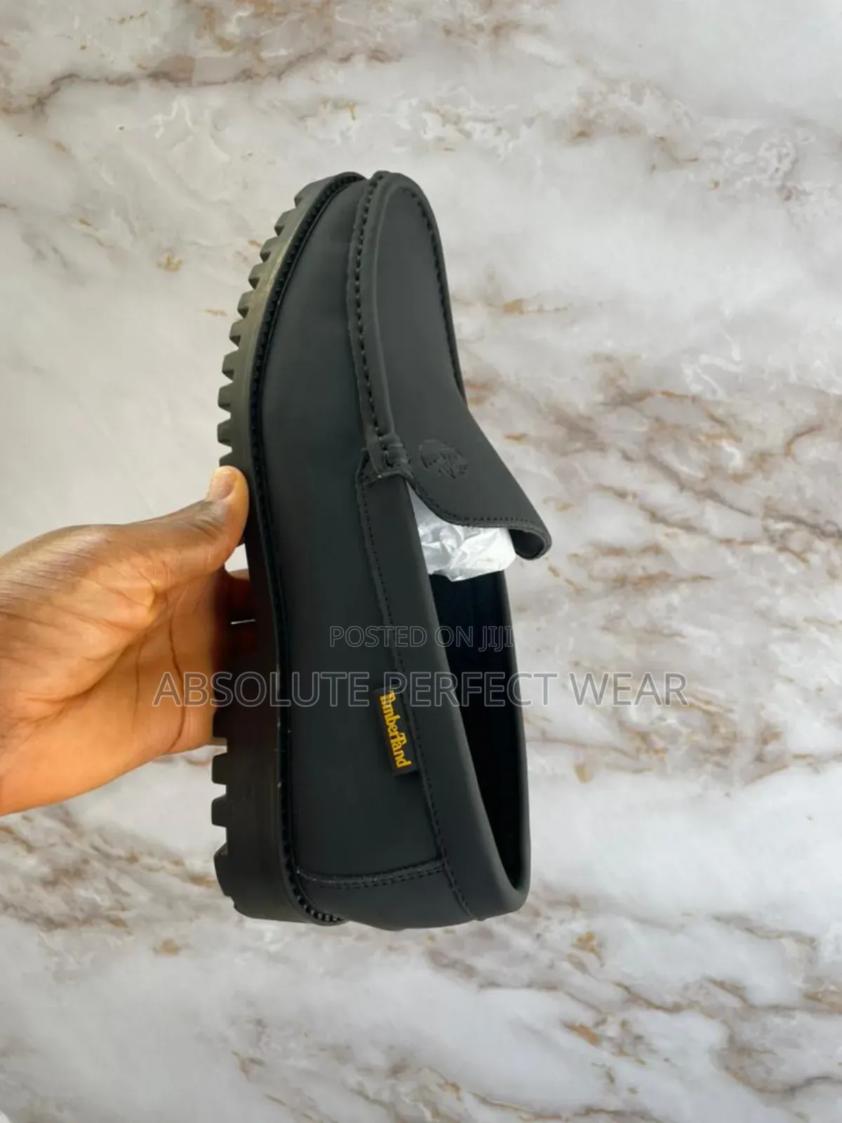 Original Black Timberland Shoe for Men