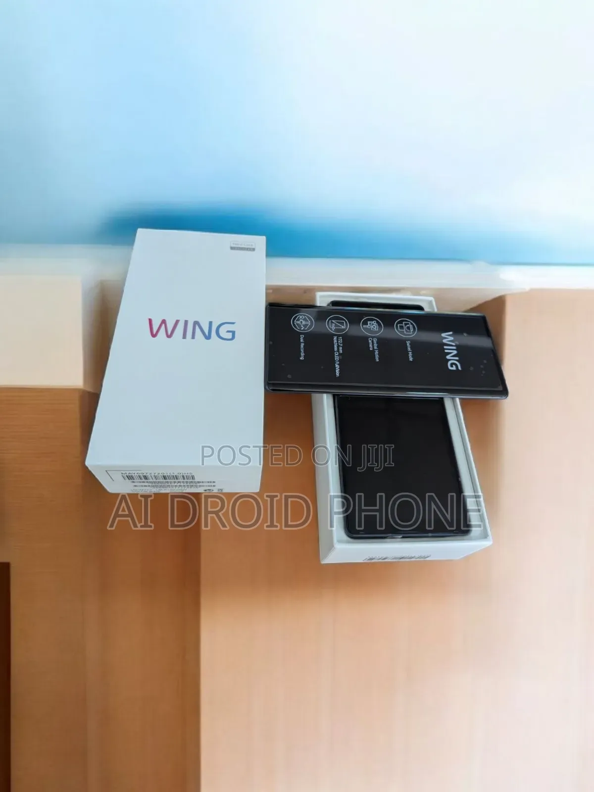 New LG Wing 5G 256 GB Gray
