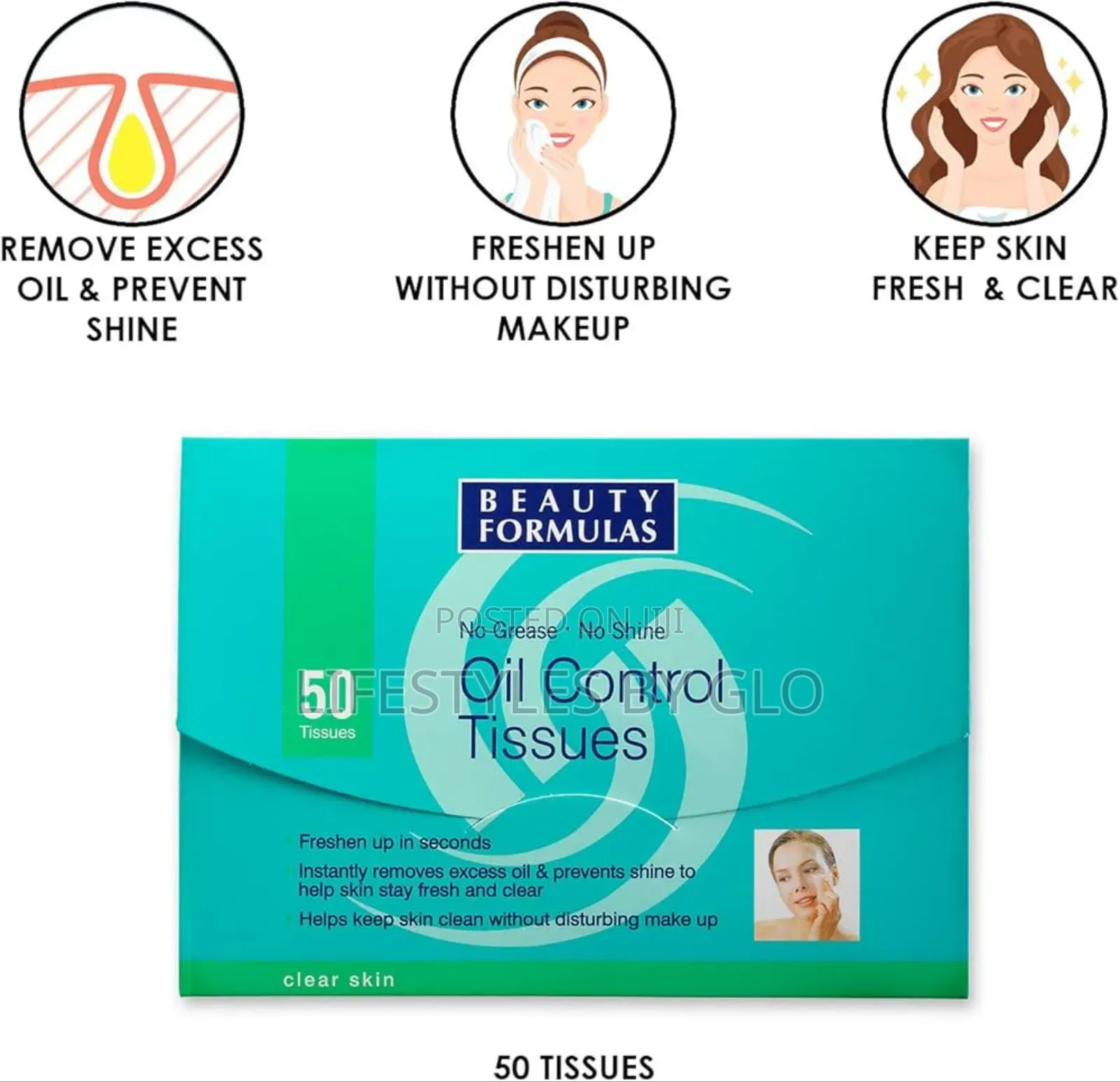 Oil Control Tissues ( Oil Blotting Tissue)