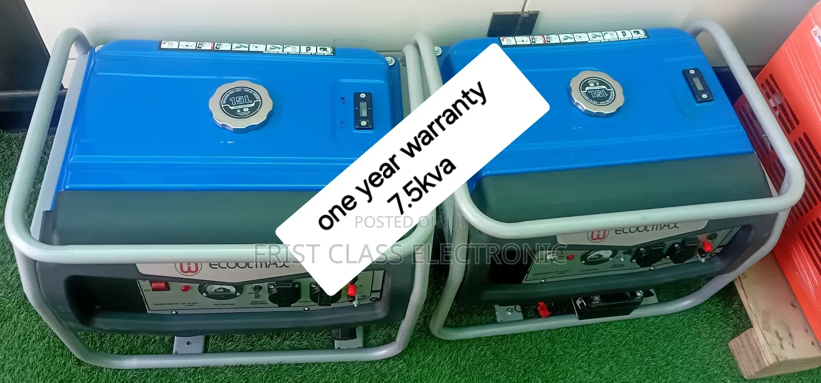 Best Performing 7.5kva Petrol Generator