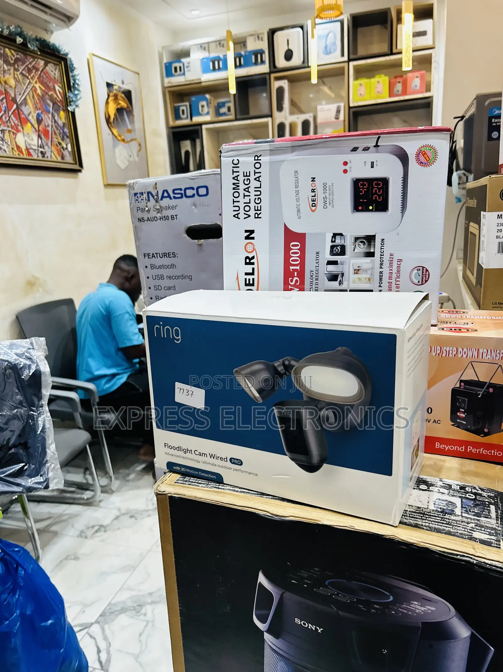 Zealous Sleek Ring Cam Pro Wired Floodlights
