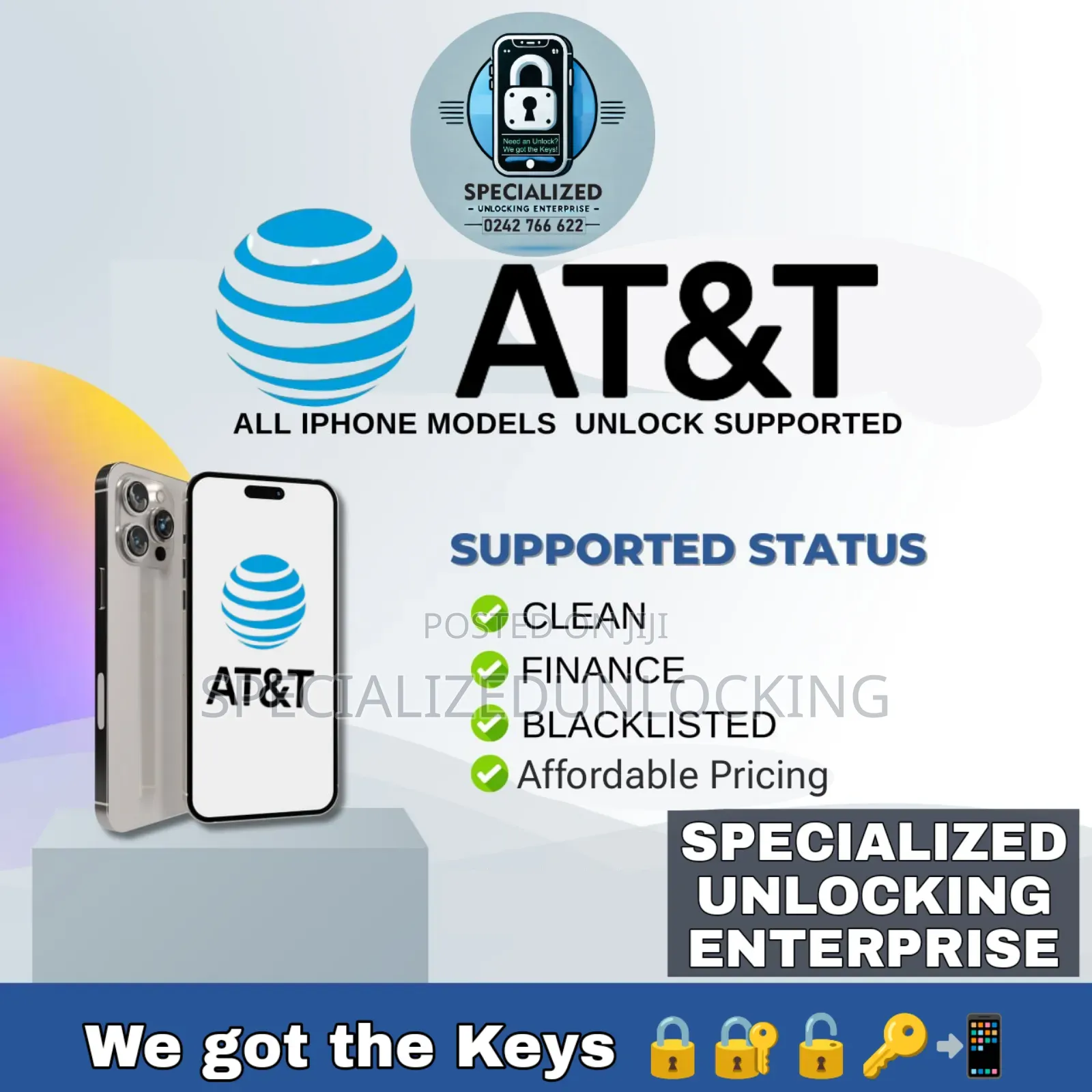 At&T Network Unlock All iPhone Models Permanently