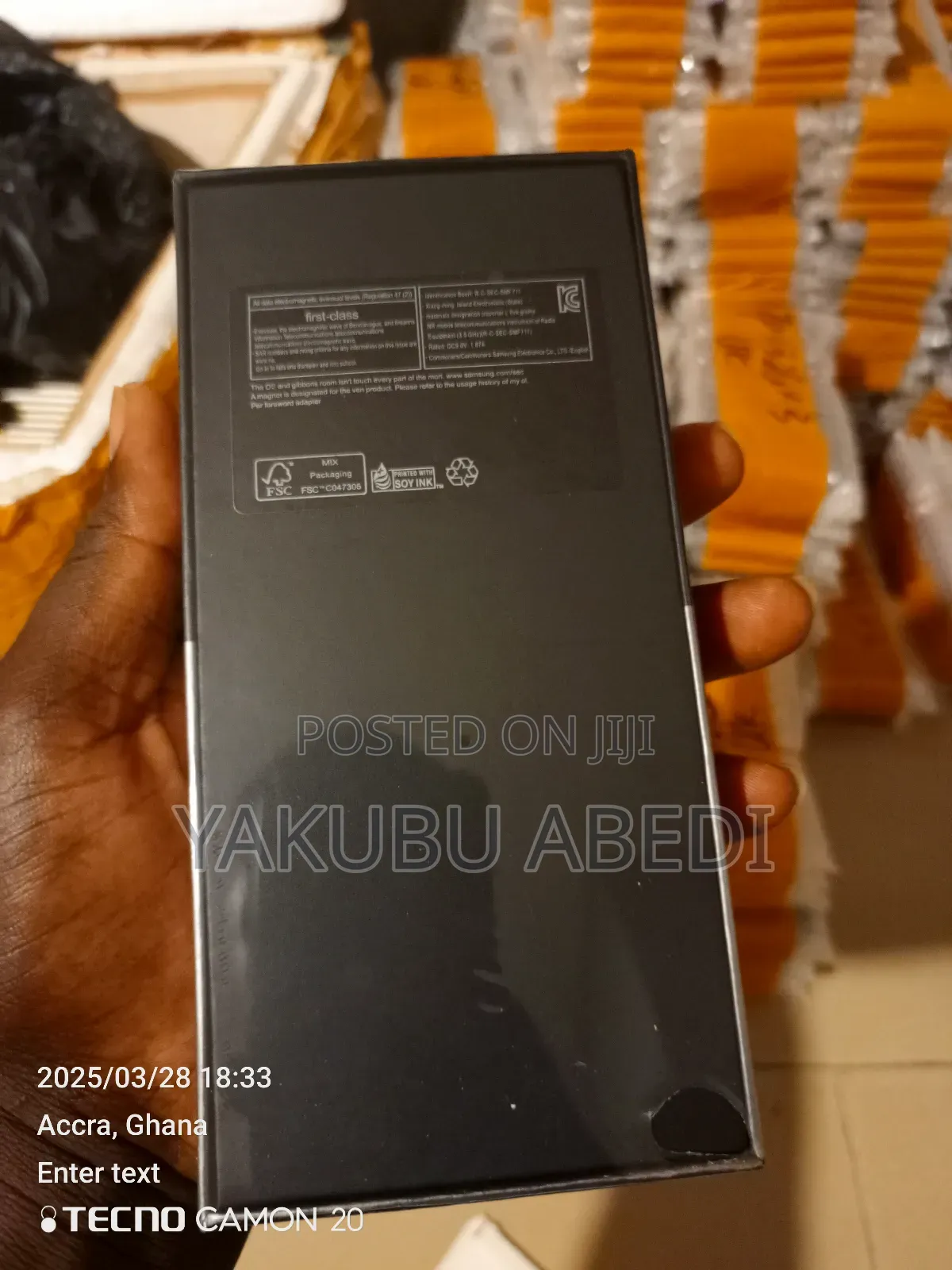New Samsung Galaxy Z Flip3 5G 256 GB Black