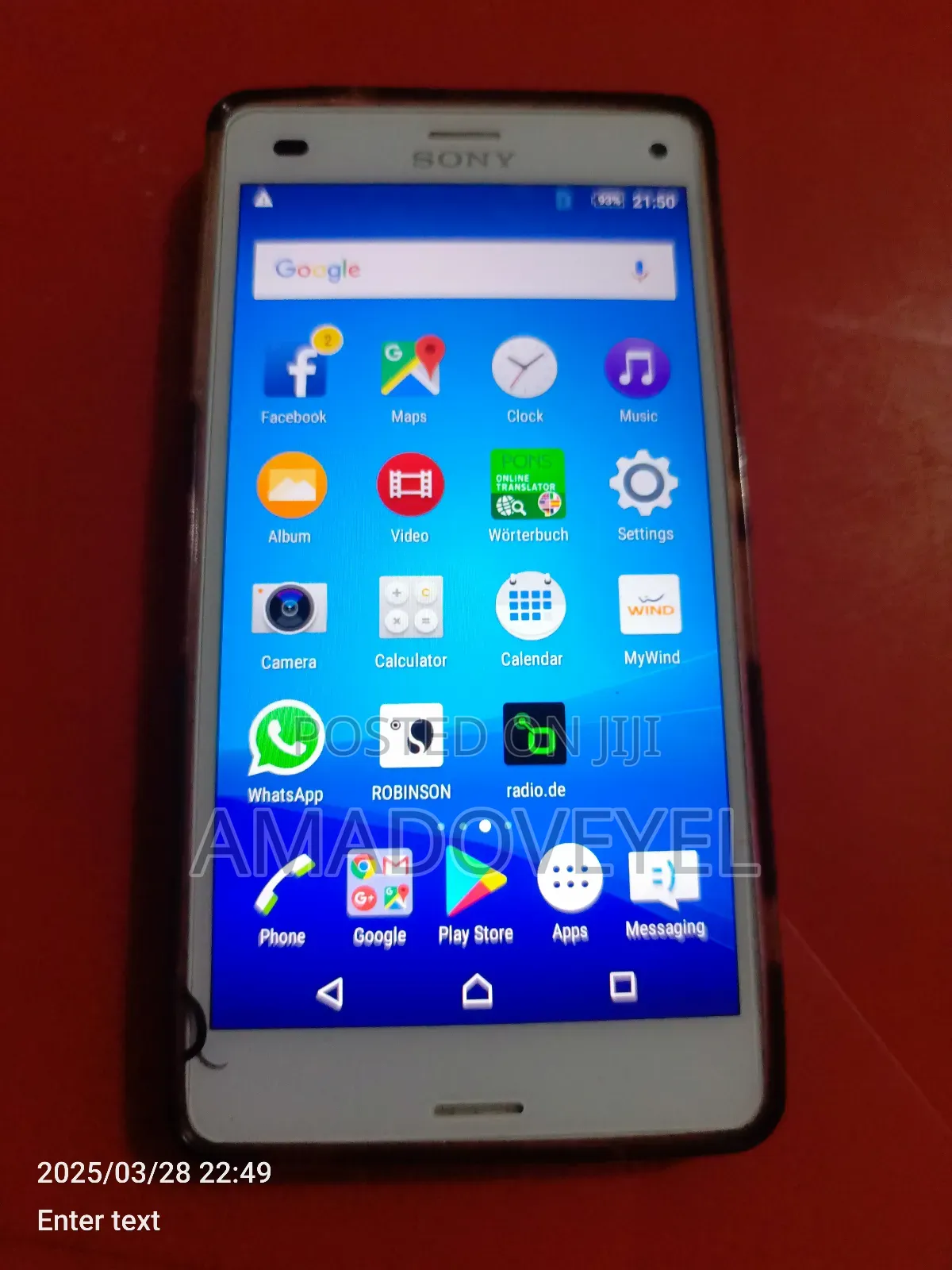 Sony Xperia C3 8 GB White
