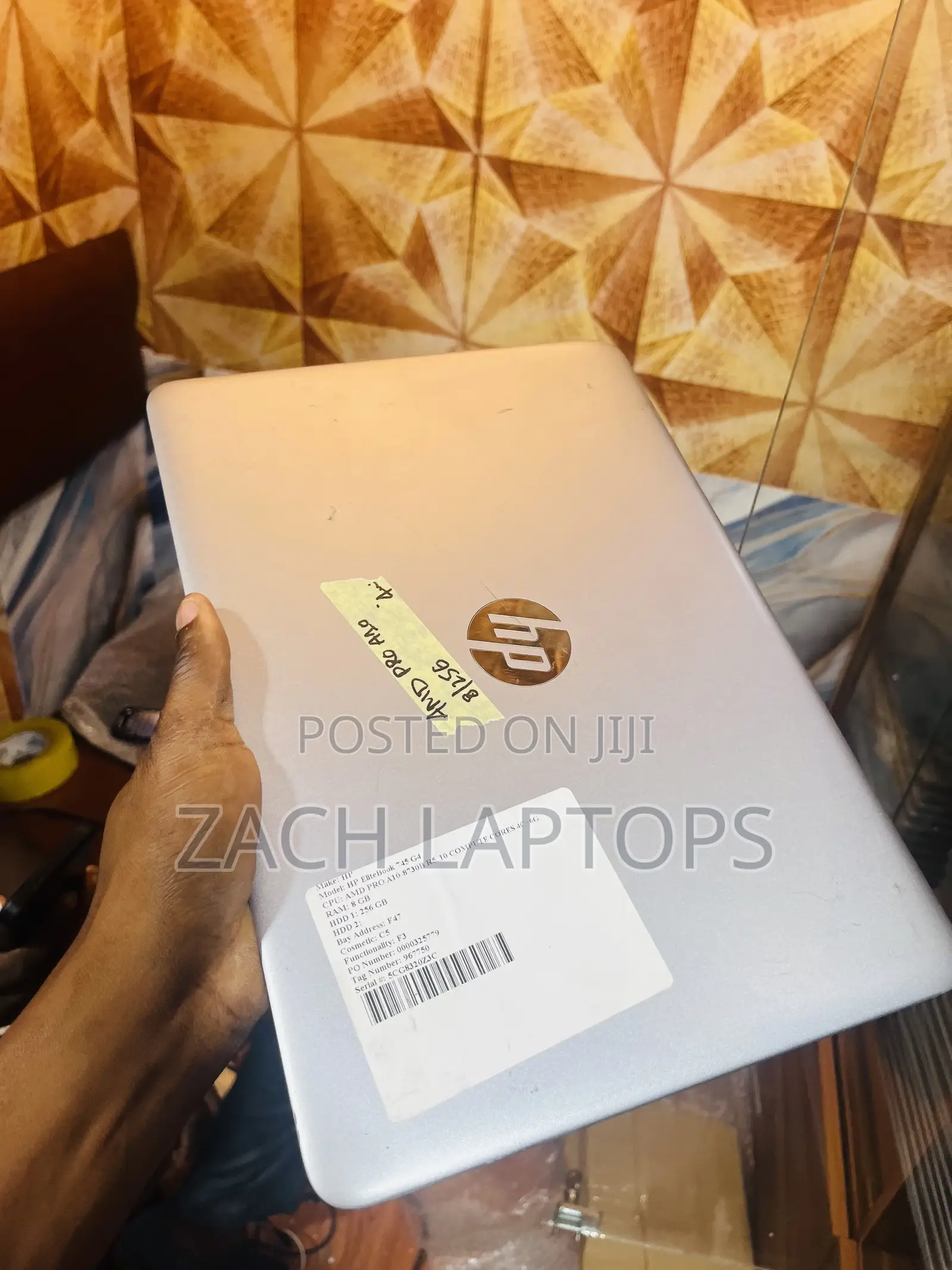 Laptop HP EliteBook 745 G4 8GB AMD A10 HDD+SSD 256GB