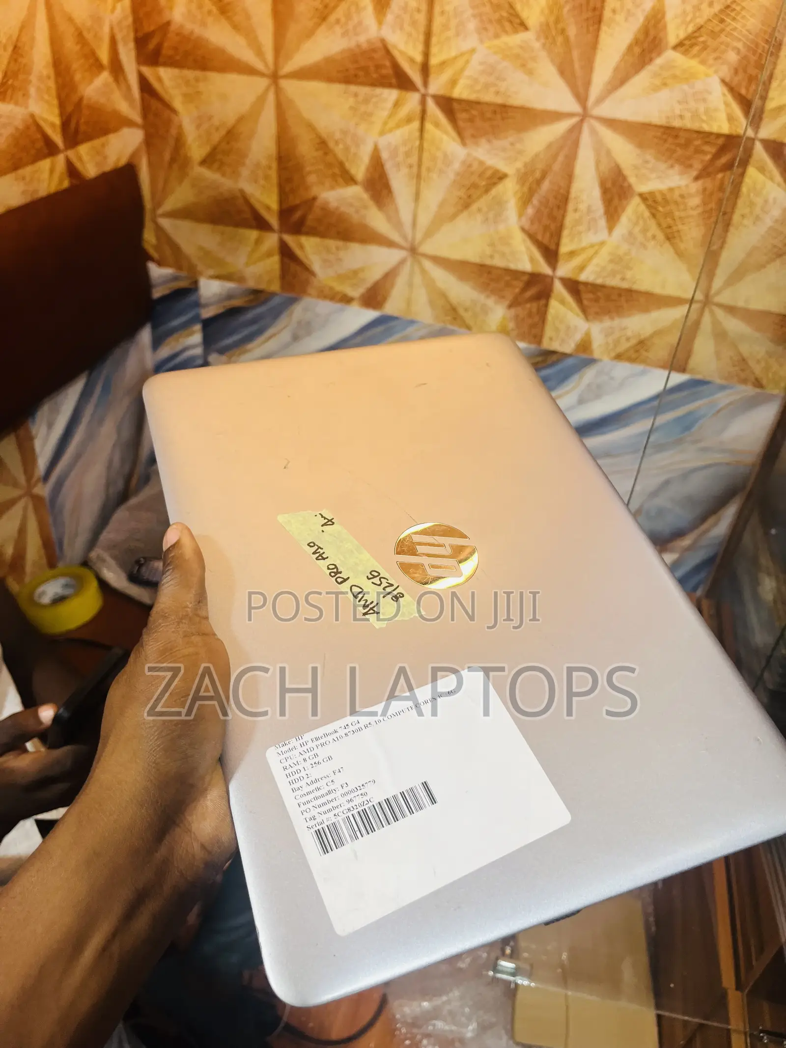 Laptop HP EliteBook 745 G4 8GB AMD A10 HDD+SSD 256GB