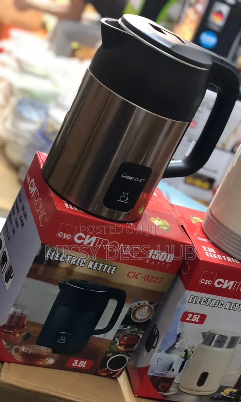 3l Cntronic Electric Kettle - Cic 0227