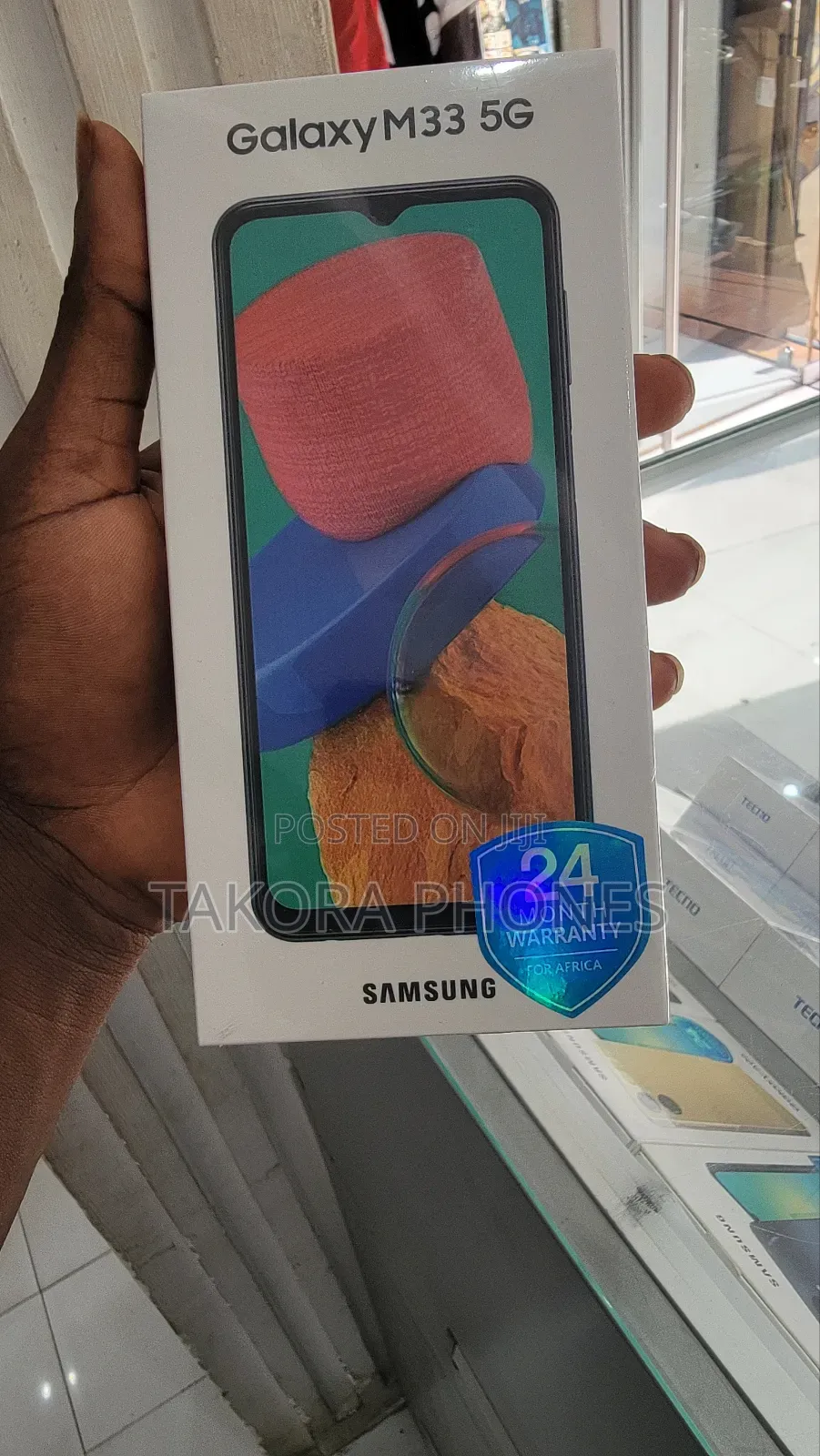 New Samsung Galaxy M33 5G 128 GB Black