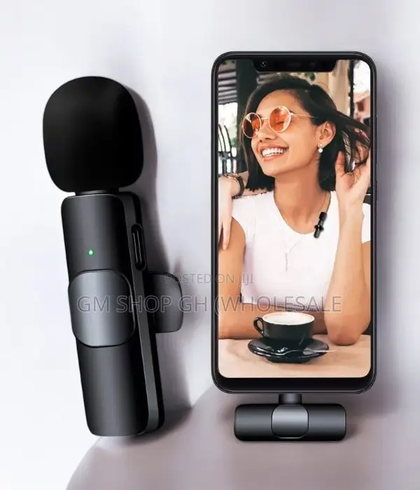 2 in 1 Wireless Microphone for Android and iPhone