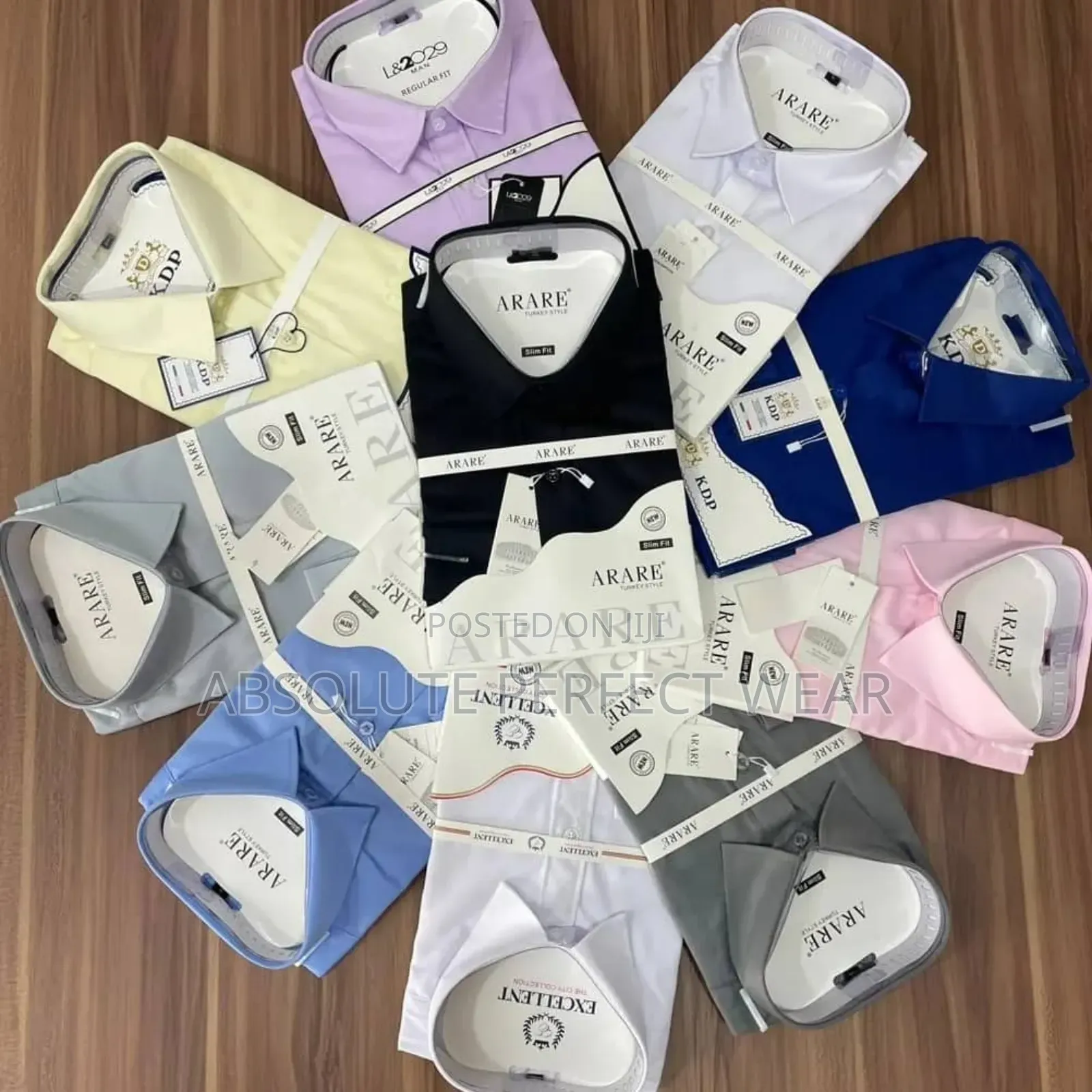 Plain Long Sleeves Official Shirts for Men