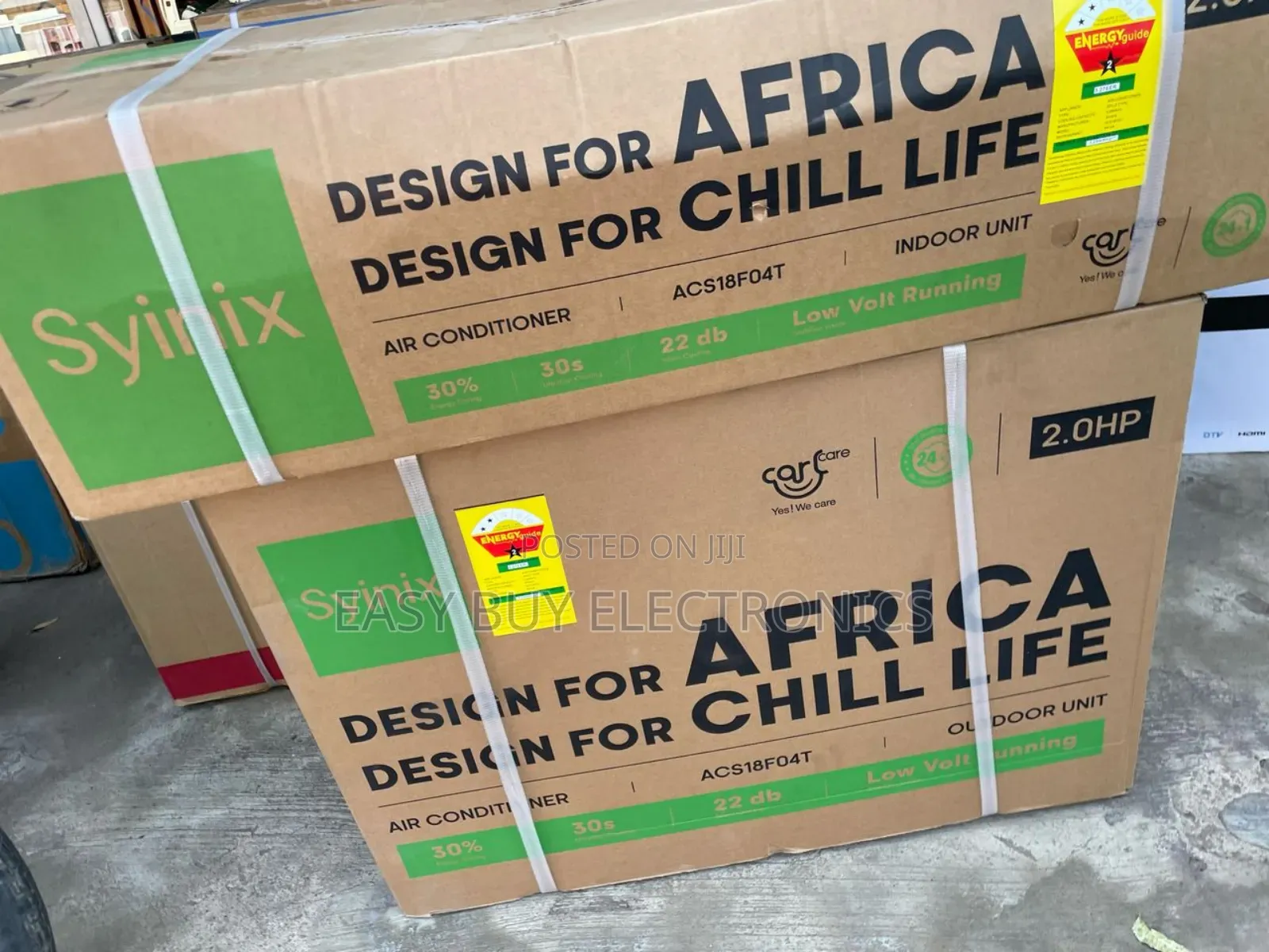 Cool Mist 2.0 Hp Syinix R410 Gas Air-Conditioner
