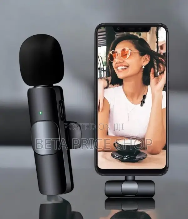 2 in 1 Wireless Microphone for Android and iPhone
