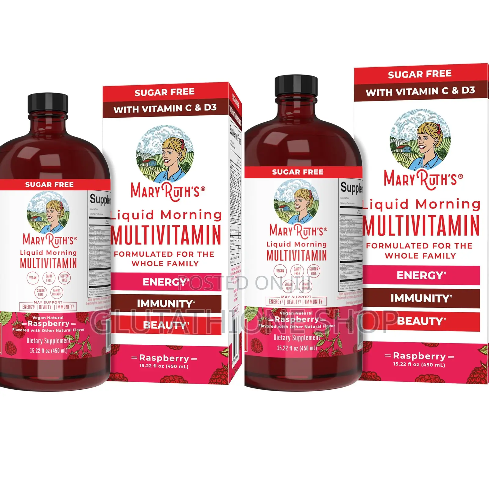 Maryruth Organics Multivitamin For Women Men Kids