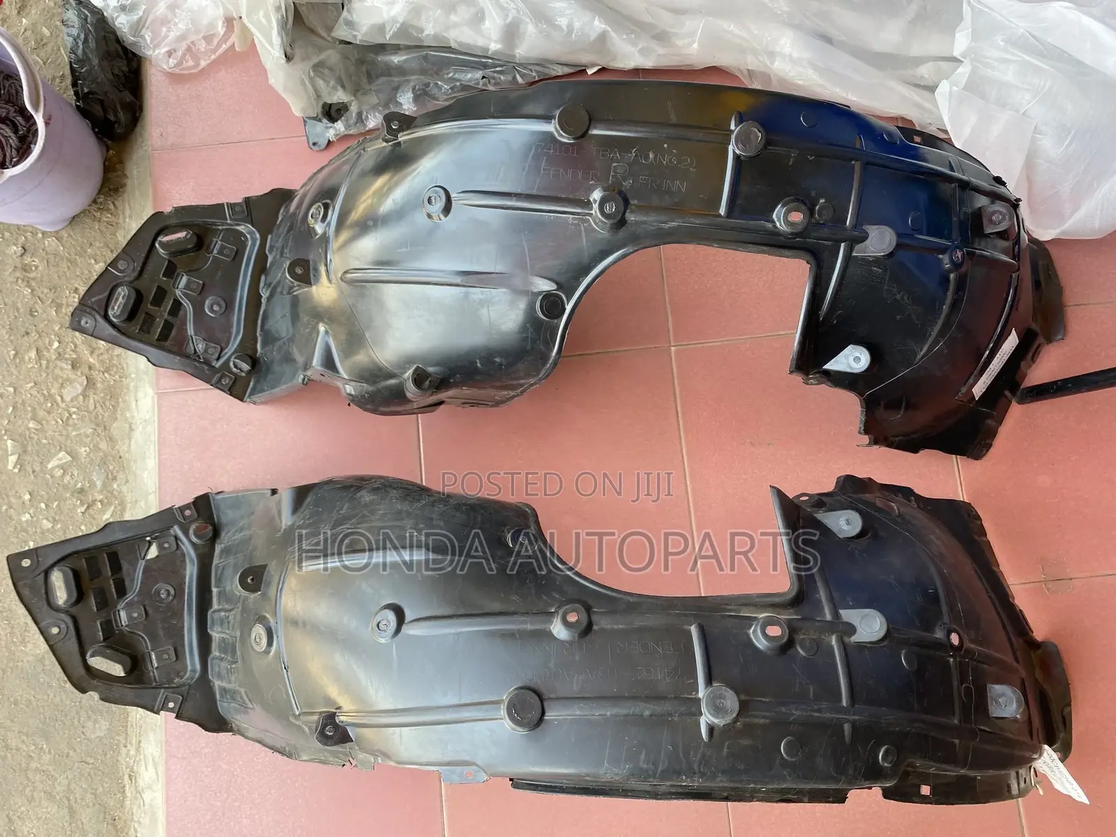 Honda Civic Front Mud Guard Rubbers 2016,2017,2018,2019,2020.