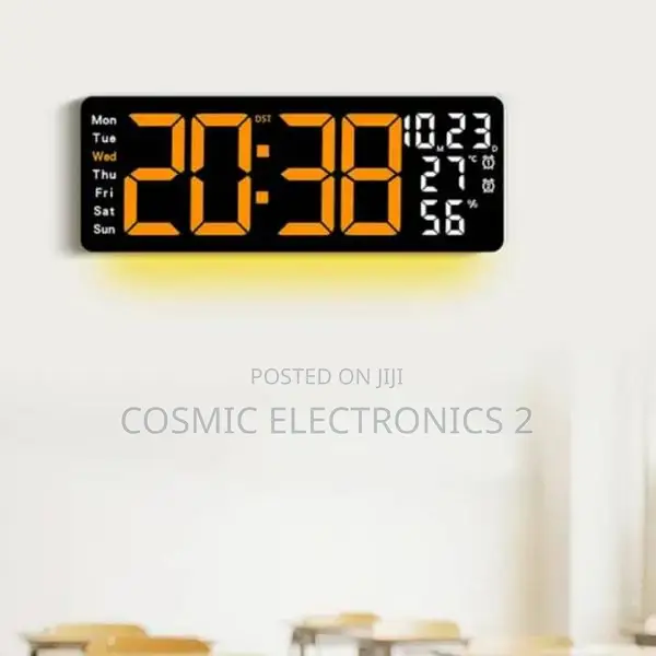 17inch Digital Alarm Wall Clock