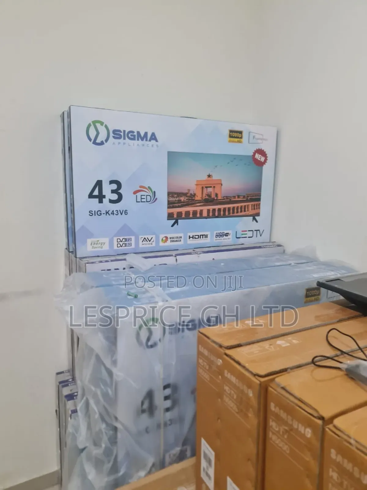 Sigma 43" Led Tv- Fits Any Room