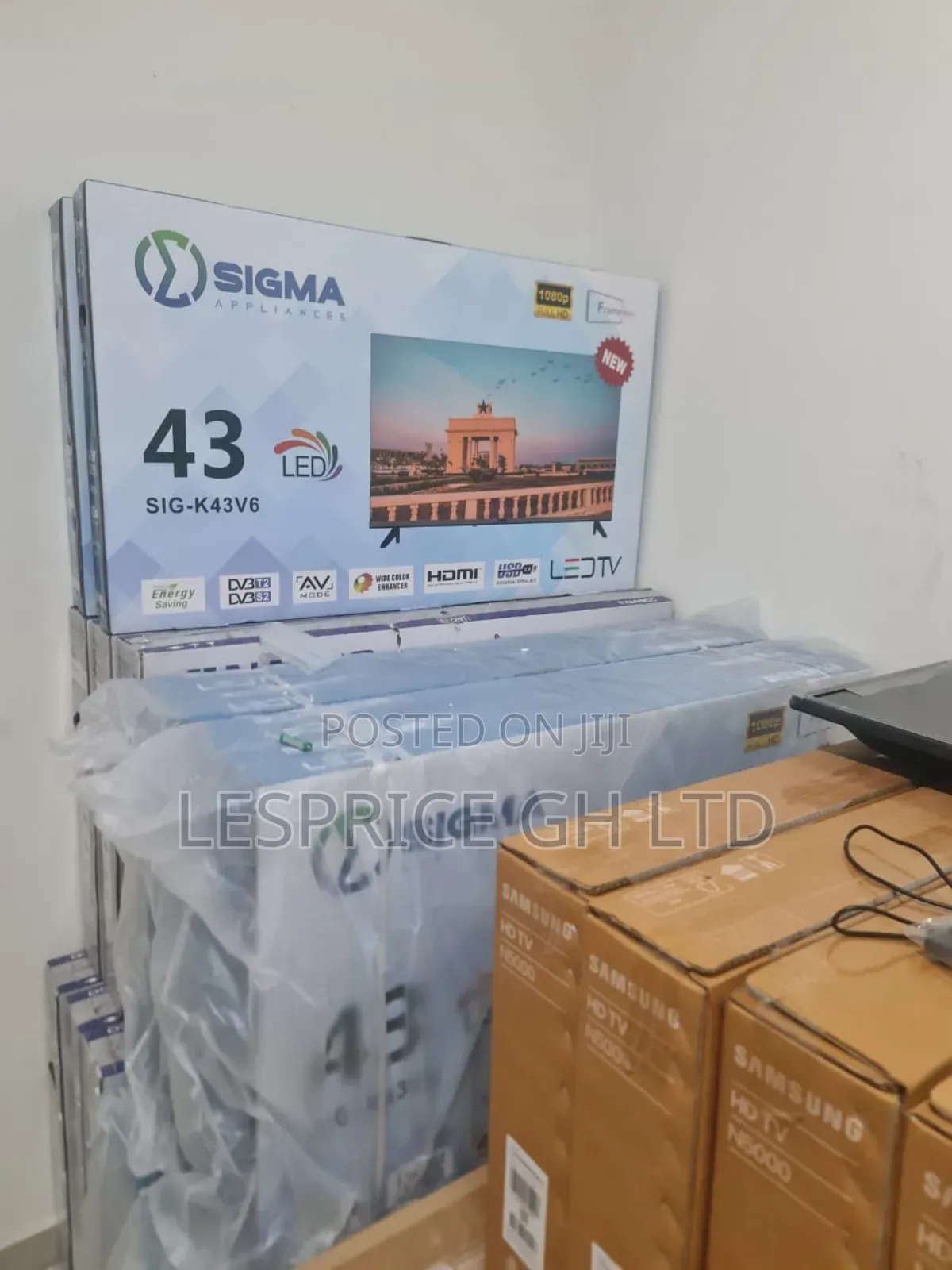 Sigma 43" Led Tv- Fits Any Room