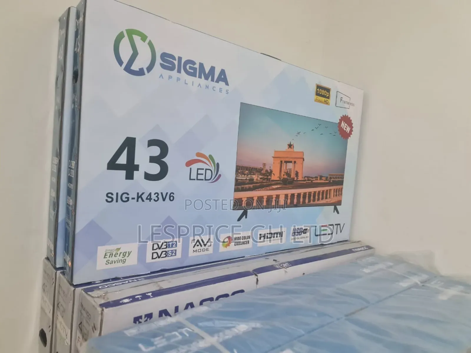 43" Sigma Digital Satellite Tv: Energy Saving