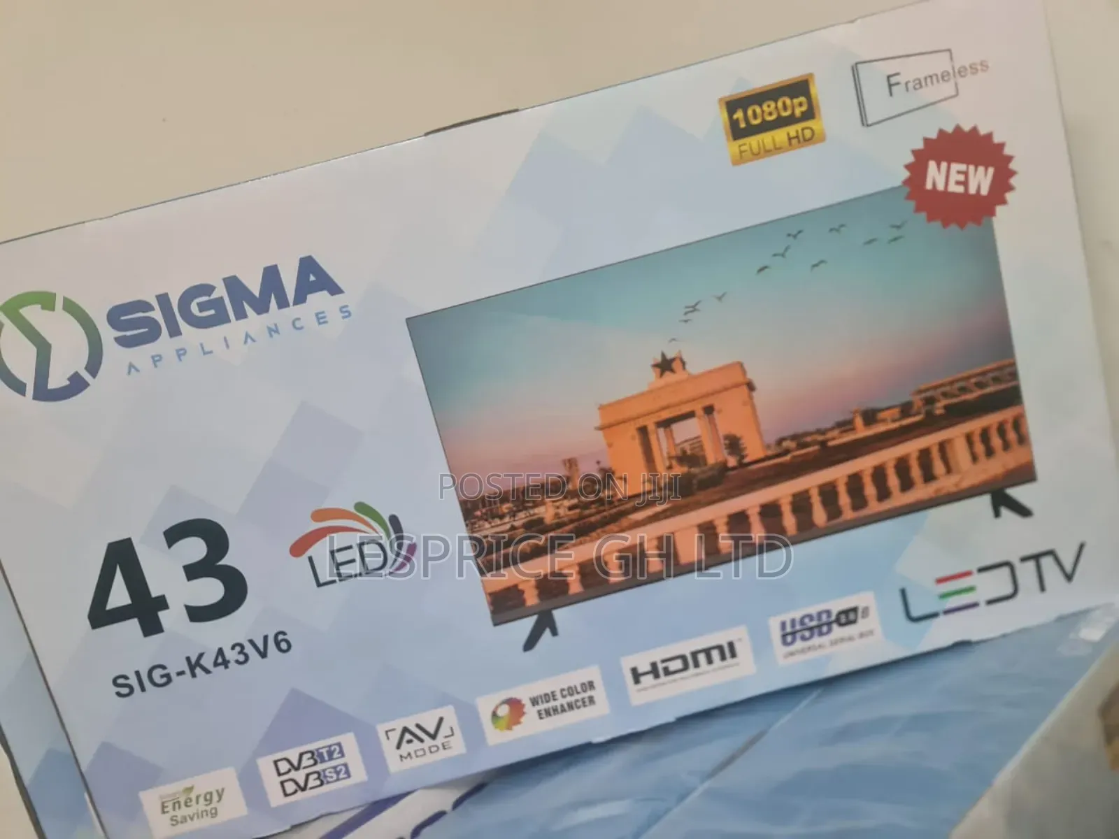 Rich Audio: Sigma 43" Digital Satellite Tv