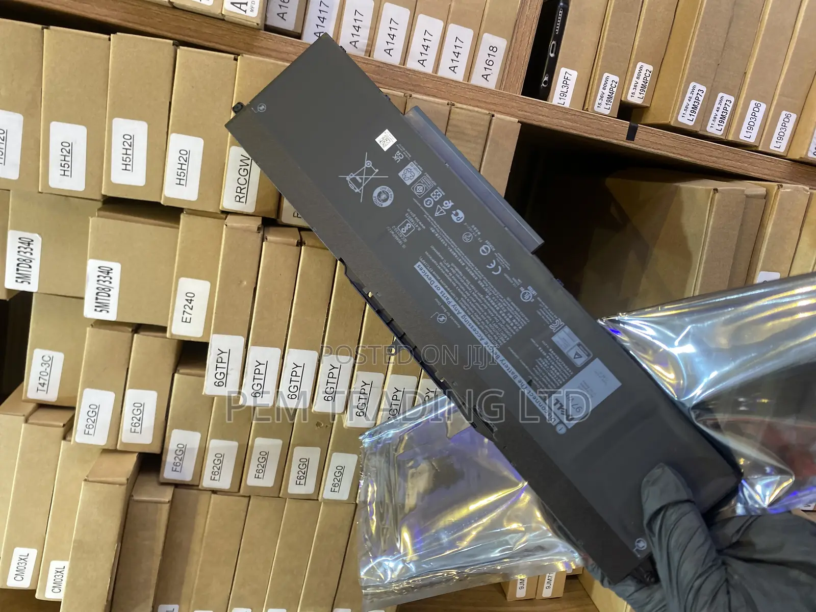 1fxdh Laptop Battery Compatible With Dell Precision 35413551