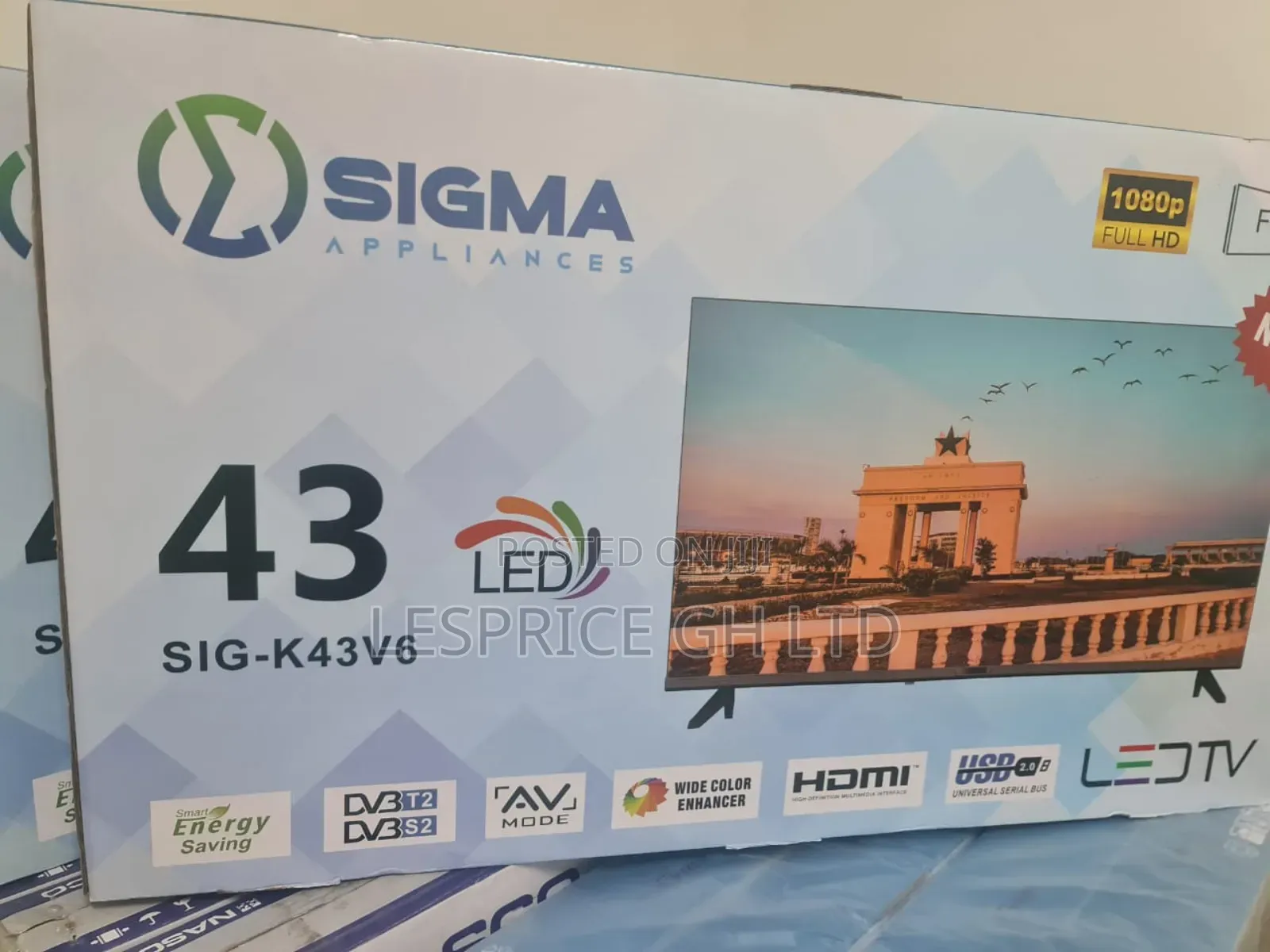 43" Sigma Satellite Tv: Install in Offices/Homes