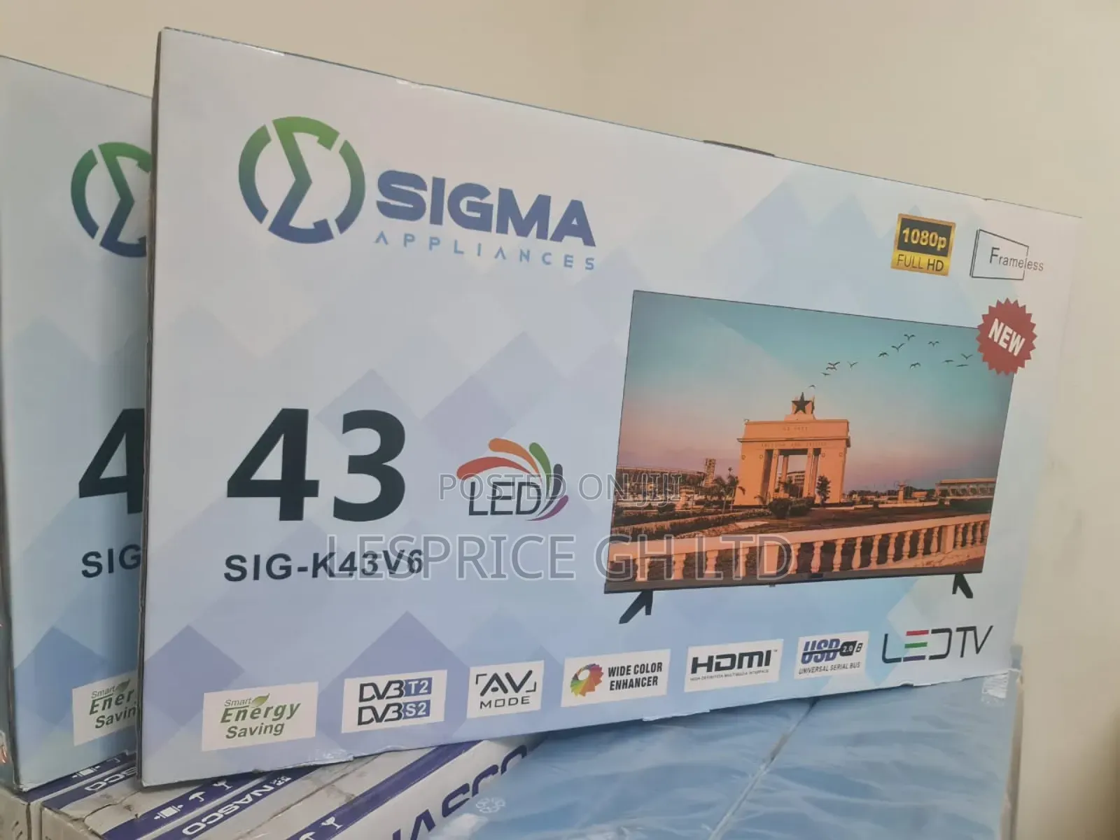 Sigma 43" Digital Satellite Tv - Multi Purpose