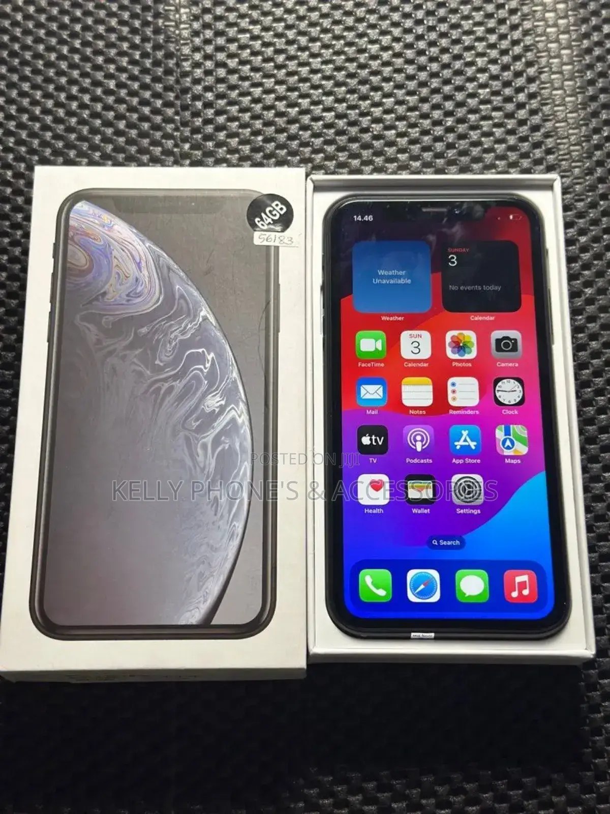 New Apple iPhone XR 128 GB Black