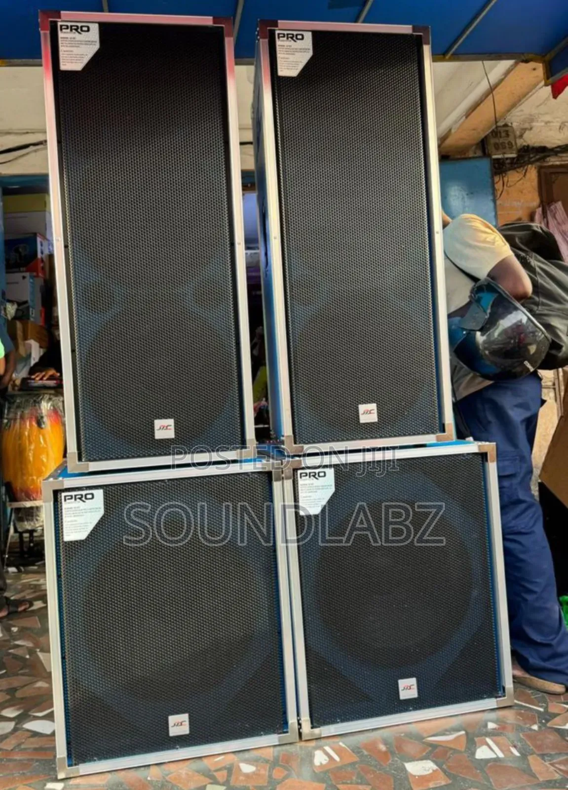 Jac Full Range and Single Bass Speaker Set