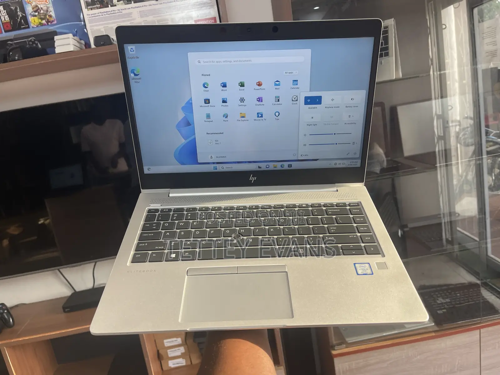 Laptop HP EliteBook 840 G6 8GB Intel Core I5 SSD 256GB