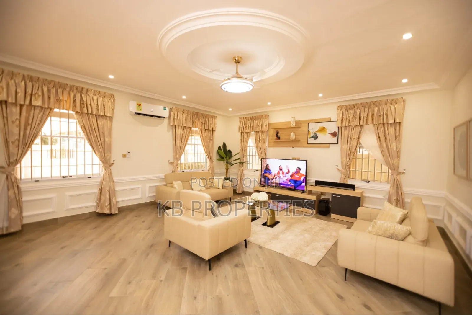 4bdrm Duplex in Kb Properties, Spintex for rent