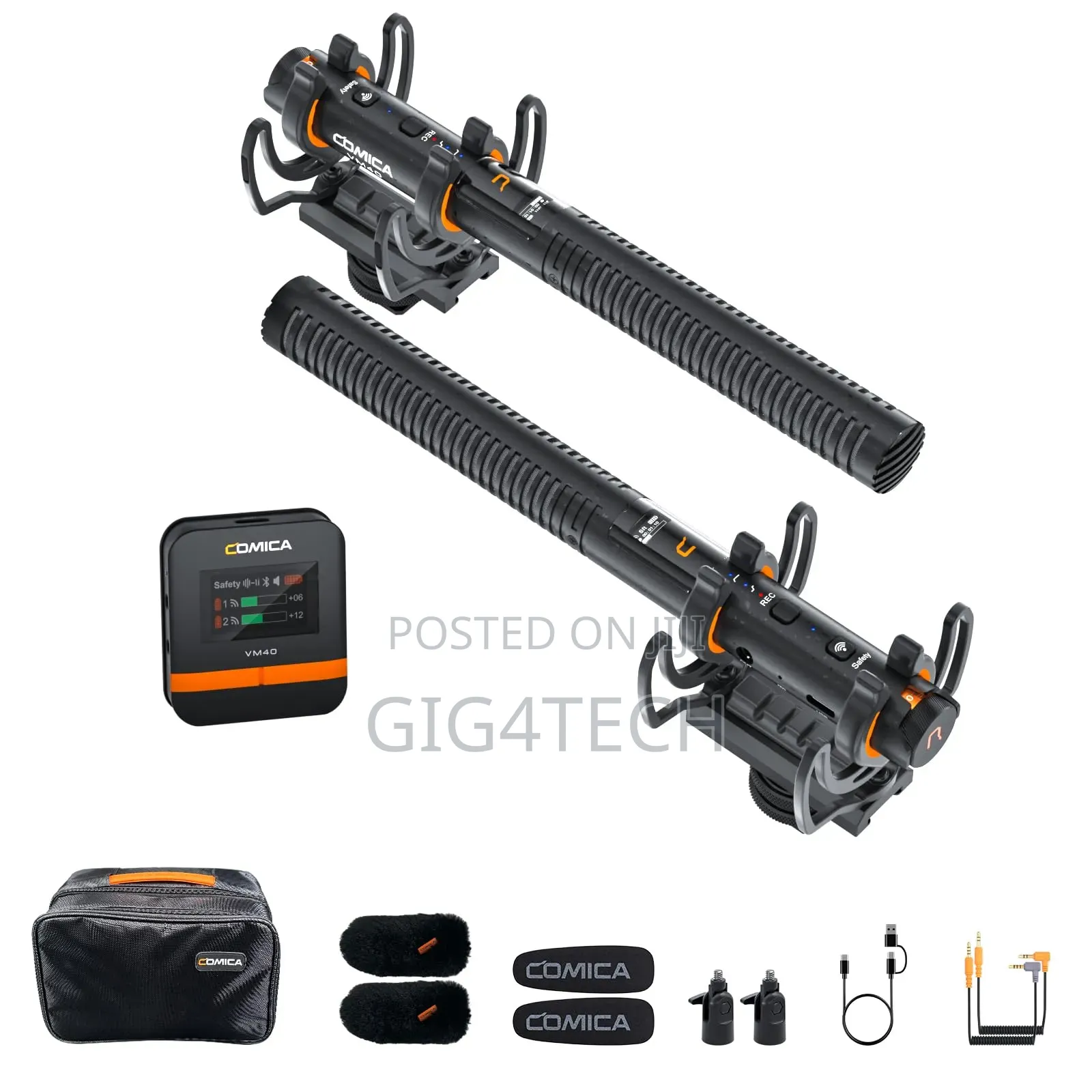 Comica Audio Vm40 Combo 2-Person Wireless Shotgun Microphone