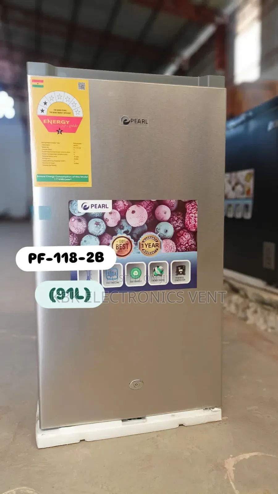 Pearl 89ltr Single Door Refrigerator