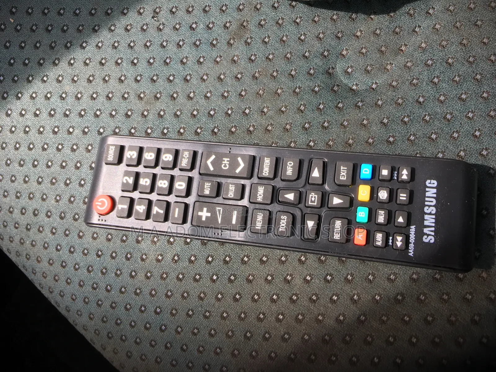 Easy Black Remote Control