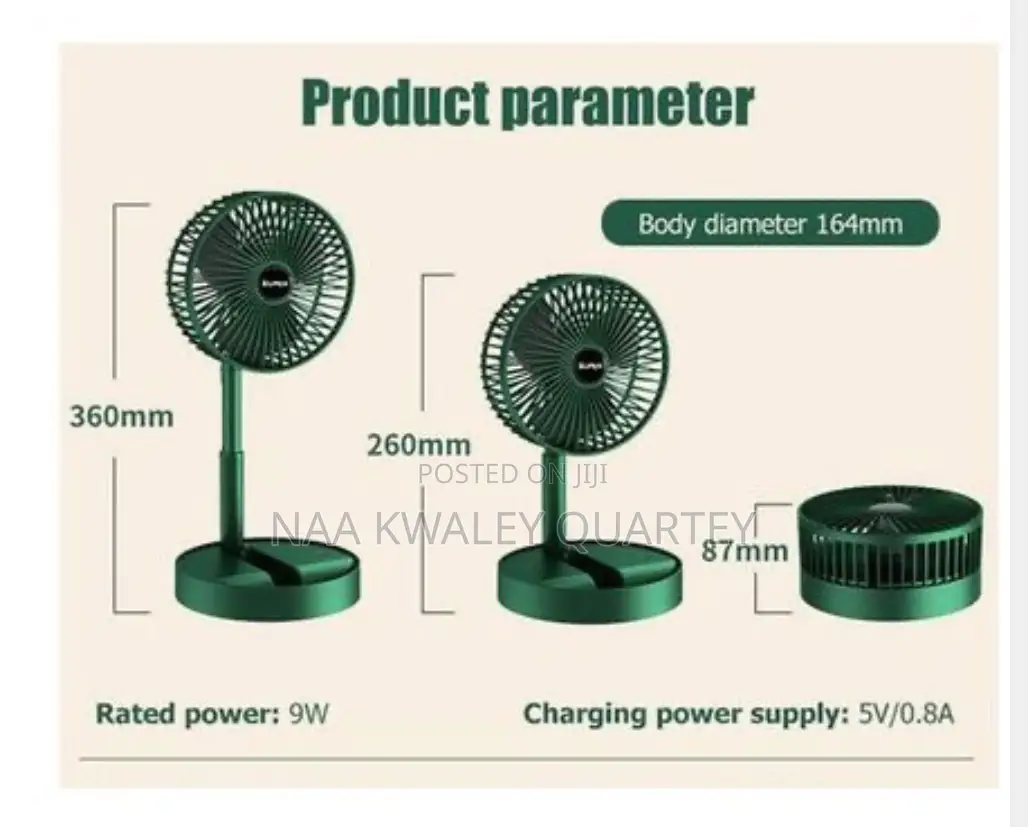 Rechargeable Fan