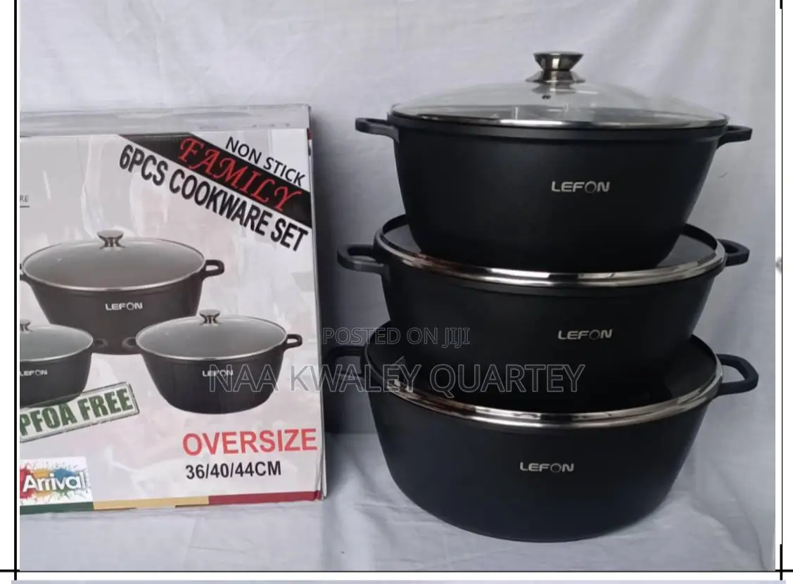 Lefon Extra Large Cooking Pots Set