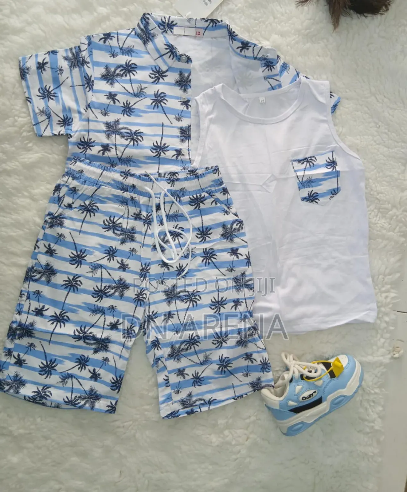 3pcs Boys Summer Outfit
