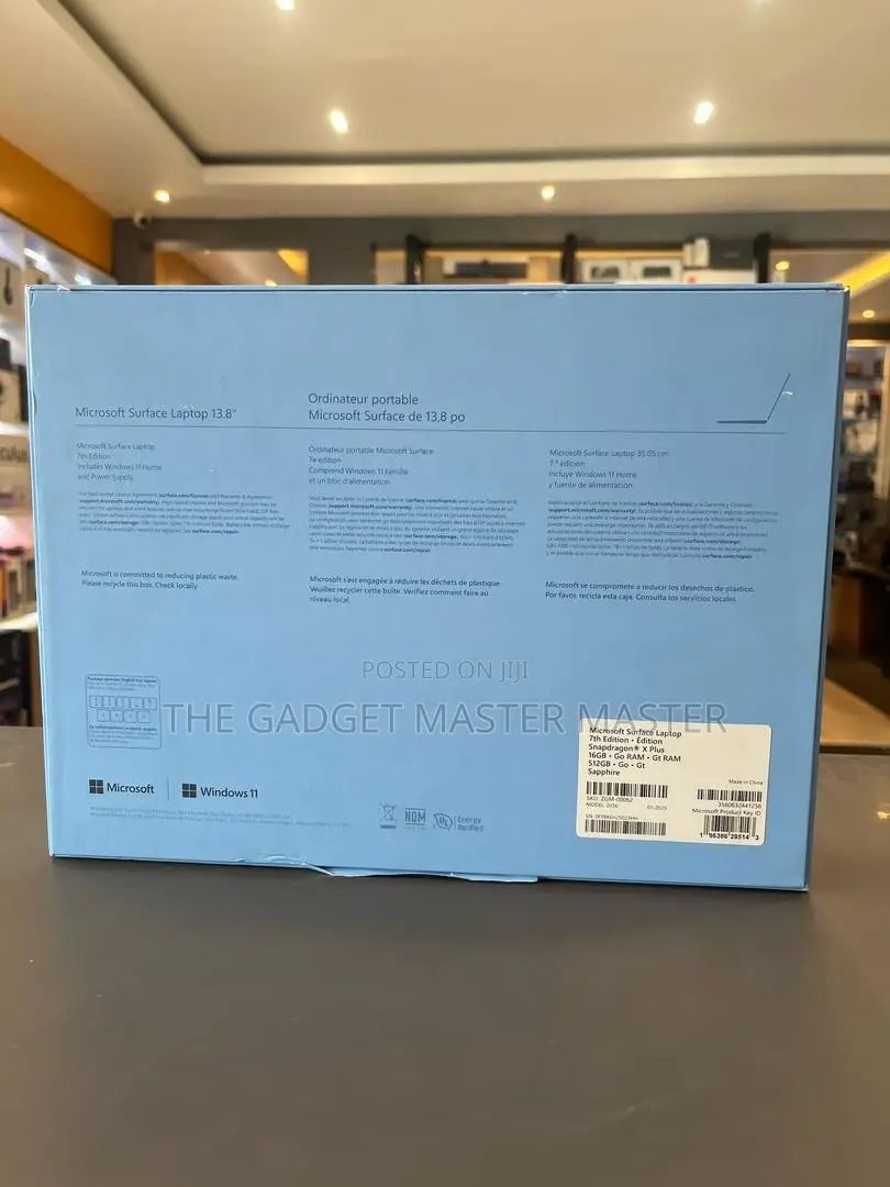 New Microsoft Surface Laptop 7 16GB Qualcomm Snapdragon X Plus 512GB