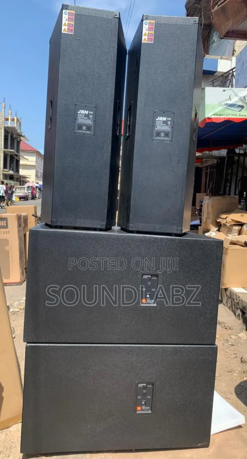 Jbn With Ev Fully Loaded Spinning/ Speaker Set