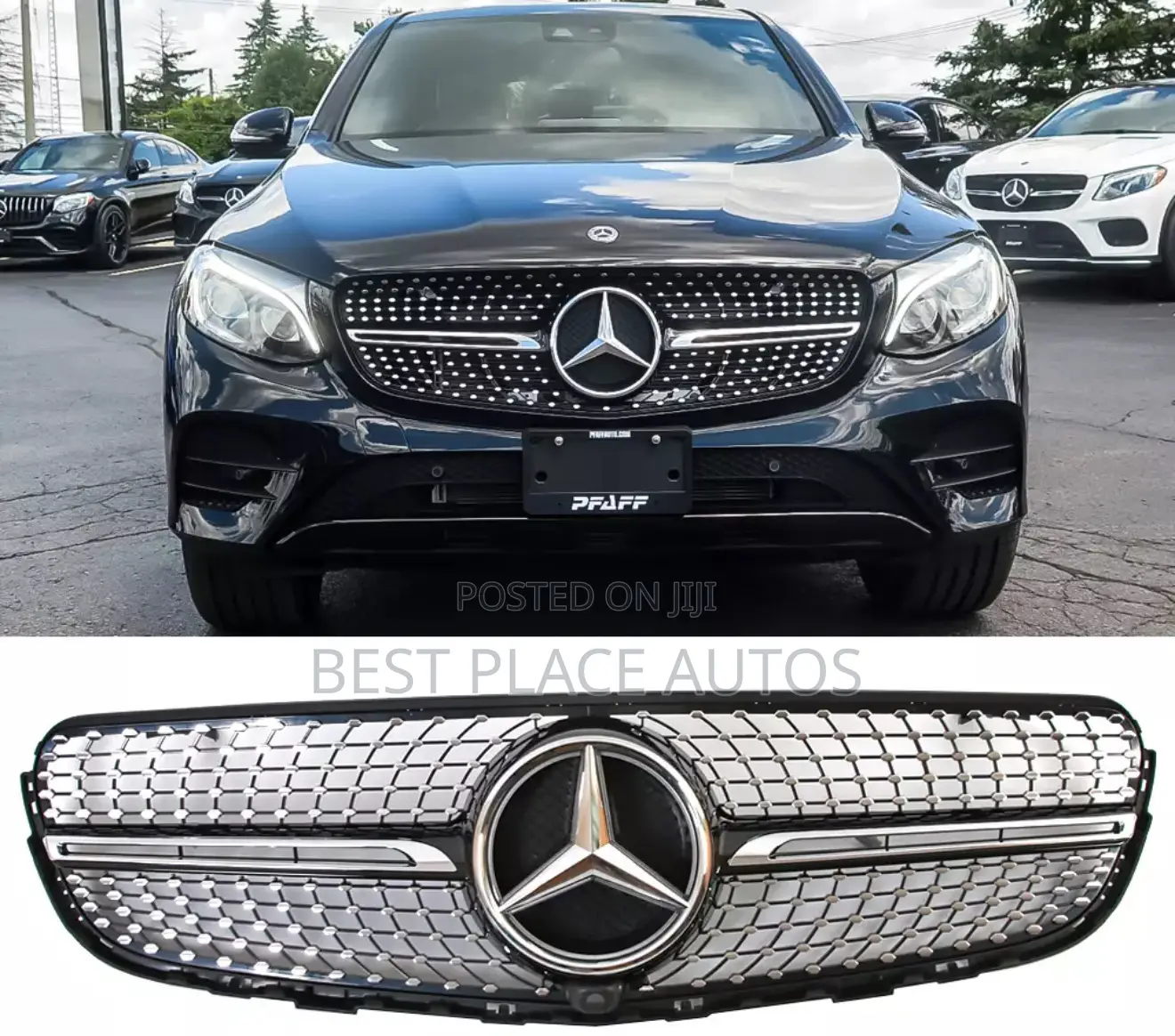 Mercedes Benz Glc 300 2018-21 Grill