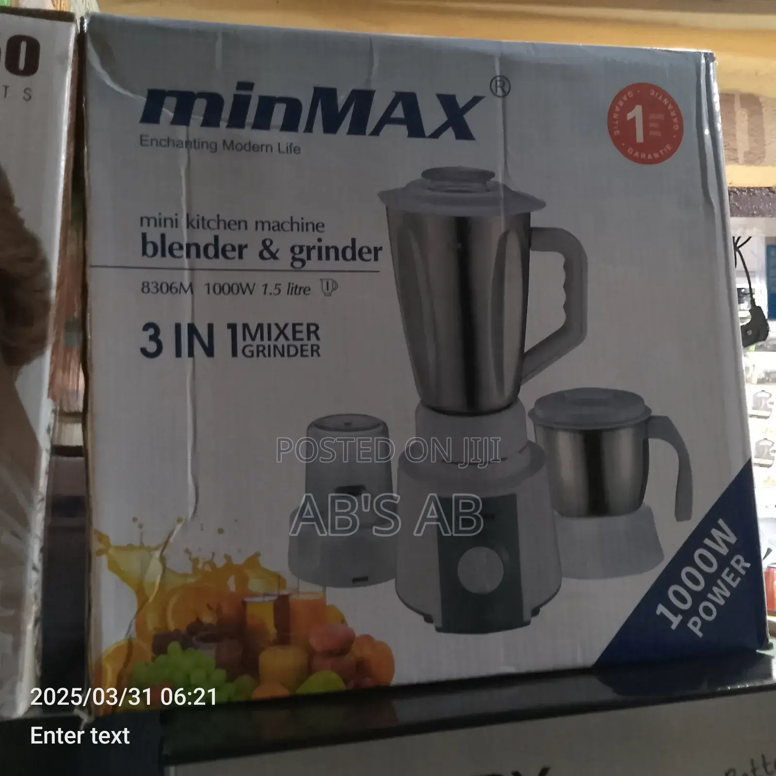 Minmax Blender 3 in 1