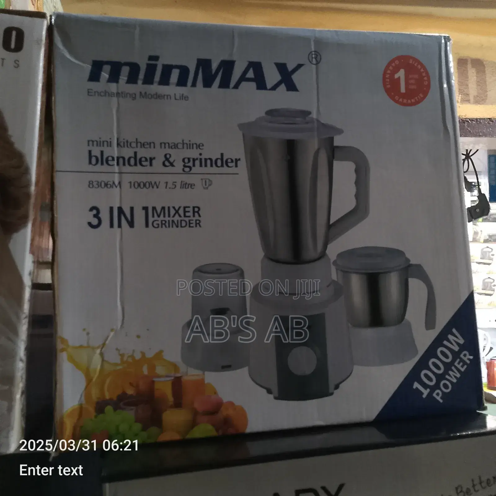 Minmax Blender 3 in 1