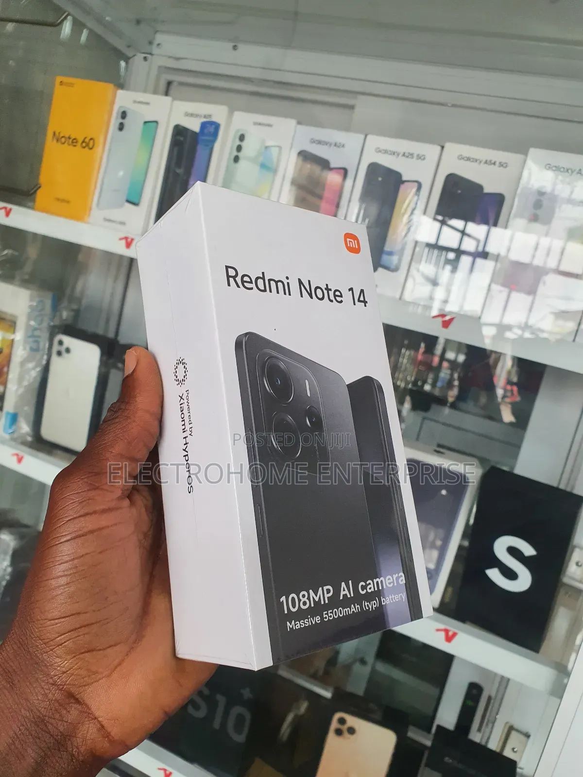 New Xiaomi Redmi Note 14 4G 256 GB Black