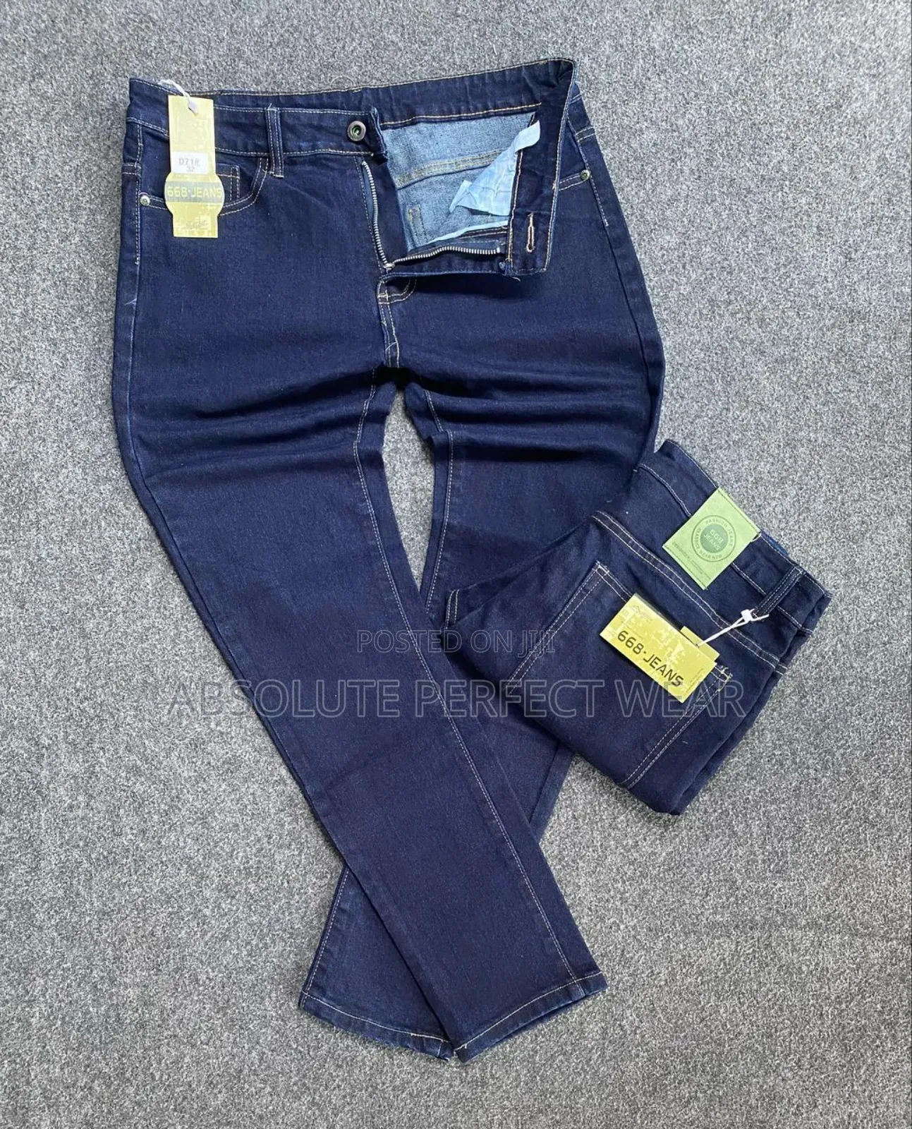 Blue Jeans Trousers for Men