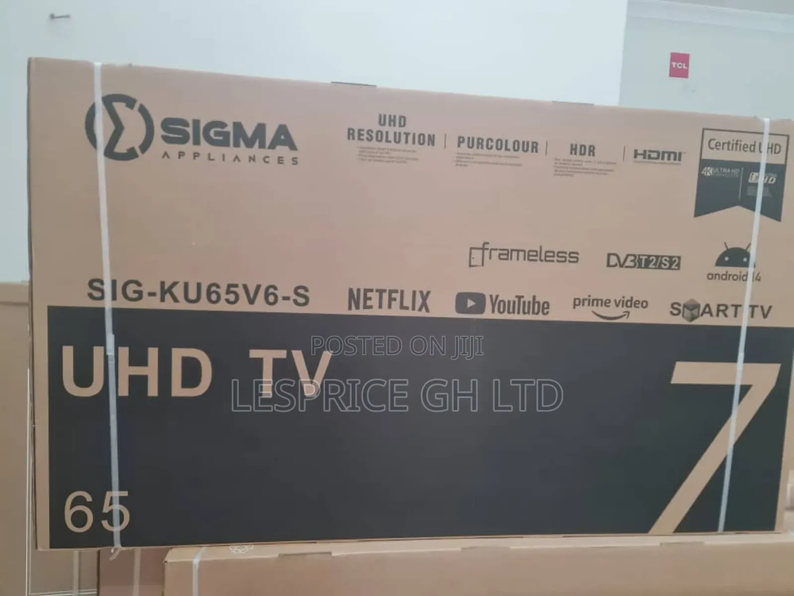 Sigma 65" Tv - Stunning Clarity