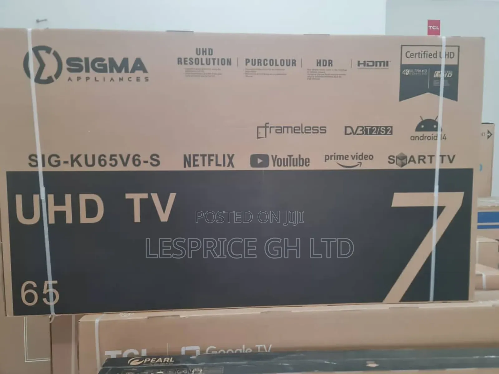 Sigma 65" Smart Android Tv - Uhd Magic!