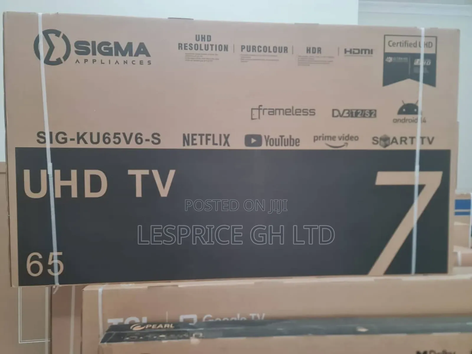 Sigma 65" Smart Android Tv - Uhd Magic!